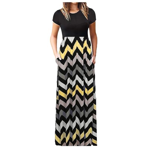 Robe t-shirt d'été femme à manches courtes et vêtement tee-shirt tendance
