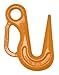 Campbell 479-S Drop-Forged Alloy Steel Sorting Hook with Handle, Painted Orange, 2 ton Tip and 7-1/2 ton Bottom Working Load Limit