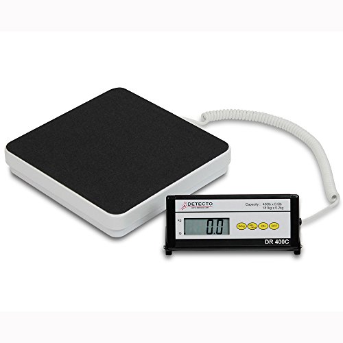 Detecto DR400C Healthcare Scale, Digital, 400 lb x .5 lb / 180 kg