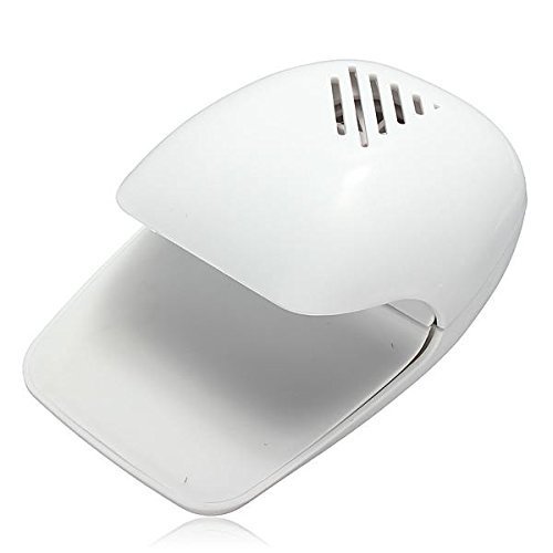 Cpixen Electric Wind Automatic Pressure Activates Nail Dryer White Tip Fan 4