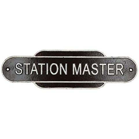 Capricornleo Railway Wall Sign Plaque Cover