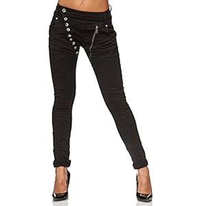 Elara damesjeans, knoopsluiting, ritssluiting, chunkyrayan