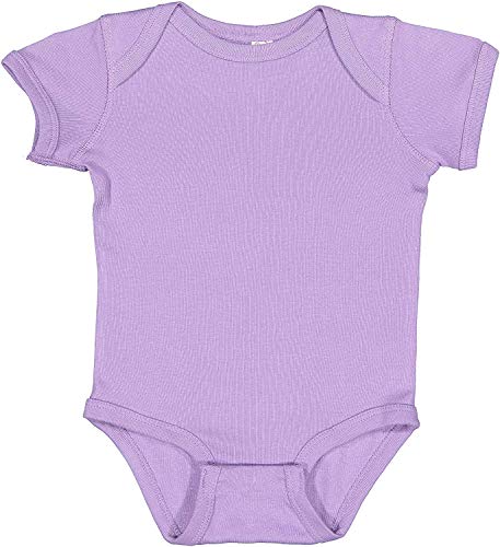 Image of Rabbit Skins Rabbit Skins Baby Bodysuit Girl & Boy | Newborn 0-3 Months to 24 Month Toddler, Snap Easy Closure (4400)