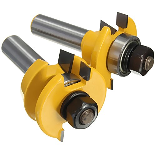 Rb11 Shaker ukośna szyna i styl Glue Joint Router Bit do szafy, drzwi 1/2 cala