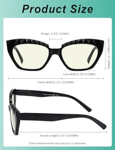 Image of Eyekepper 5-pack Reading Glasses Blue Light Blocking Women Stylish Readers