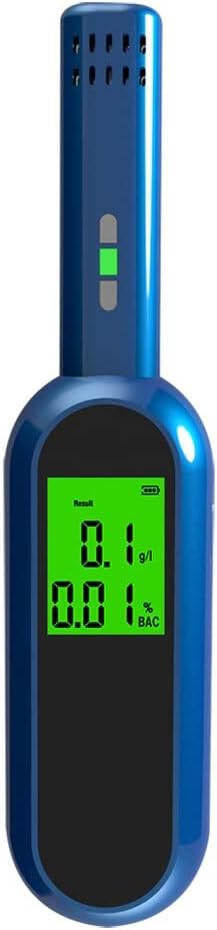 0.0%-0.19% Portable Alcohols Detector Quick Response Alcohols Tester with LCD Display Screen Alcohols Breath Tester (Color : Japanese Manual)