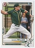 2021 Bowman Draft #BD-85 Mason Miller RC Rookie Oakland Athletics MLB Baseball Trading Card