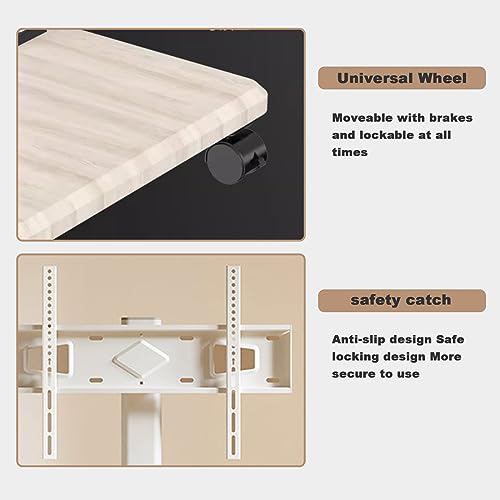 Soporte móvil para TV de 37-75 pulgadas con ruedas miniatura 6