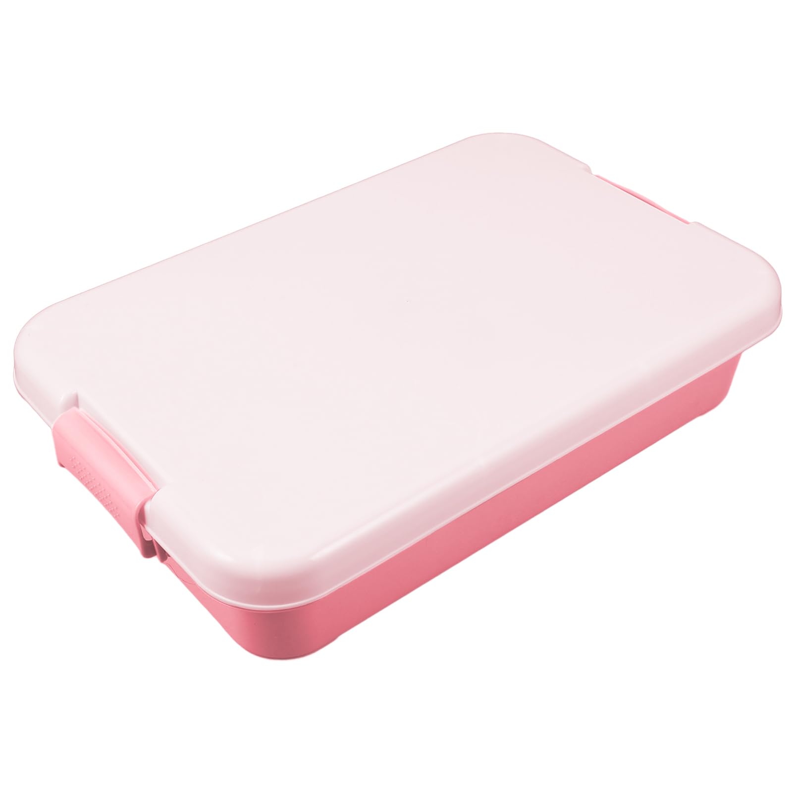 Vaguelly Plastic Sand Tray Box Lid Portable Small Box for Boys and Girls for Funny Toys