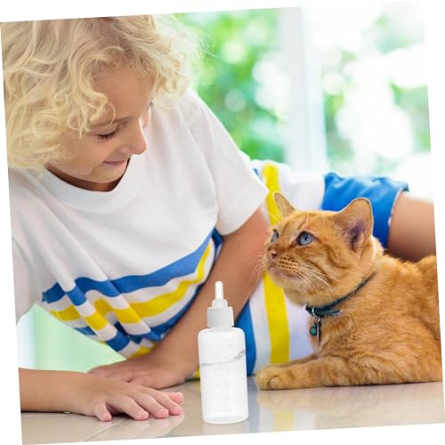 BESPORTBLE 2 Sets Pet Nursing Bottle for Dogs and Cats Milk Feeder with Scale Design Safe Portable Feeding Bottles for Newborn Kittens and Puppies - Thumbnail 6