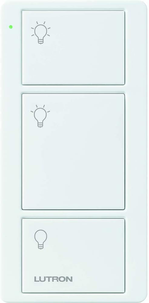LutronPJ2-3B-GWH-L01, Wireless Control, White
