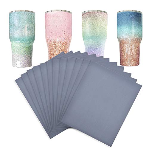 Yaromo 12 Pieces Epoxy Sanding Papers, Waterproof Epoxy Polishing Papers Superfine Epoxy Refinishing