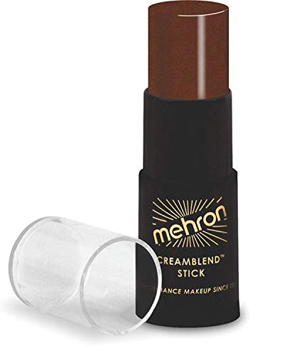 Image of Mehron Makeup CreamBlend Stick | Face Paint, Body Paint, & Foundation Cream Makeup | Perfect for Halloween .75 oz (21 g) (Contour 2)