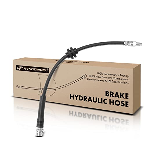 A-Premium Rear Driver or Passenger Brake Hydraulic Hose Compatible with Select Mazda Models - 3 2004-2013 3 Sport 2009-2013 - Replace# BP4L43980E