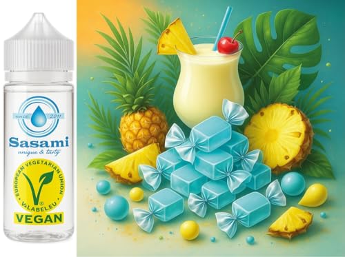 Concentrado de sabor a Piña Colada para Helado - Vegano - Sasami - 10 ml
