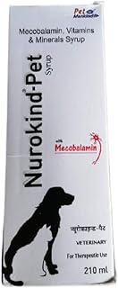 Vet Mankind Nurokind Pet Vitamin and Mineral Supplement - 210Ml by Jolly and Cutie Pets, Pack of 1,