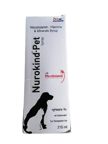Vet Mankind Nurokind Pet Vitamin and Mineral Supplement - 210Ml by Jolly and Cutie Pets, Pack of 1,