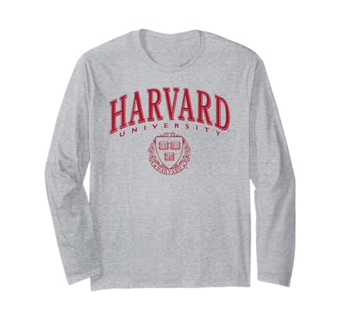 グラフィックT(長袖) Harvard university