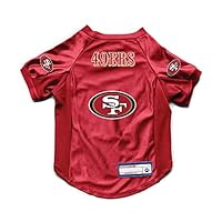 Littlearth San Francisco 49ers NFL Stretch Haustier-Trikot für große Hunde