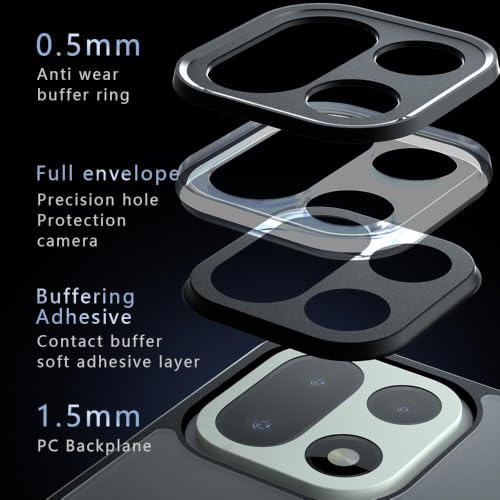 Image of Matte PC + TPU Back Cover Case for OnePlus 15 5G, Air Bag Protection, Anti-Fingerprint, Never Turns Yellow, Micro Arc Edge, Skin-Friendly Feel, Black
