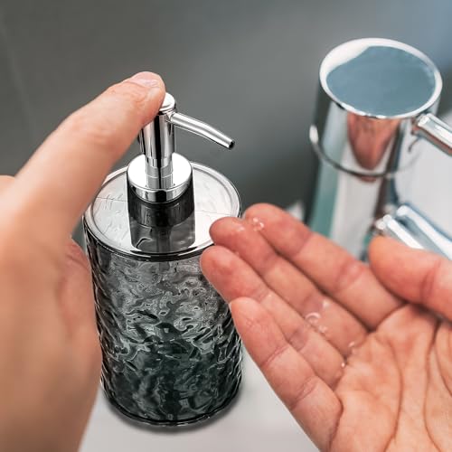 400ML Shampoo and Conditioner Dispenser, Pump Bottle, Plastic Refillable Kitchen Bathroom Liquid Soap Dispenser for Hand Wash Handwash Washing up Liquid Shower Gel Dispenser Bottles - Cosy Home Interiors 400ML Shampoo and Conditioner Dispenser, Pump Bottle, Plastic Refillable Kitchen Bathroom Liquid Soap Dispenser for Hand Wash Handwash Washing up Liquid Shower Gel Dispenser Bottles - Image 5