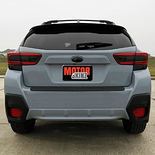 Image of SlickMod PreCut Vinyl Smoke Tint for 2018-2022 Subaru Crosstrek Tail Light (3. Turn Signal & Reverse, 20% Dark Smoke)