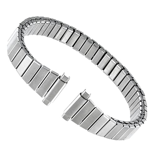 9-11mm Hirsch Bijou Stainless Steel Expansion Ladies Watch Band 0372