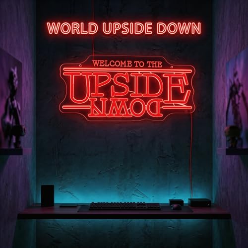 Image of Welcome To The Upside Down Neon Sign LED Sign