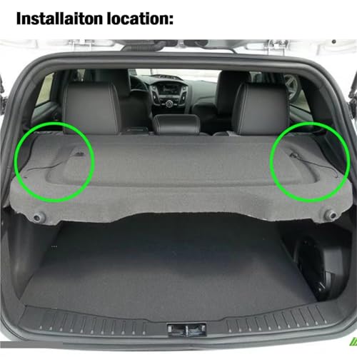 Attache pour corde de coffre Ford Focus 3 résout le problème de plage fixe