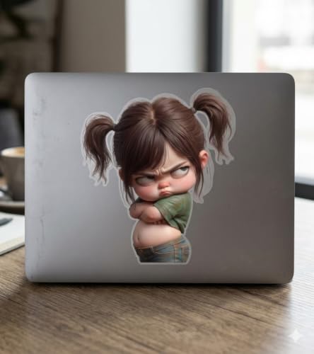 Image of Funny Monster Sticker for Cars, Trucks, Dents & Sports (13, 6x3 inch (Pack of 2))