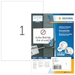 HERMA – HERMA 10315 Universal Etiketten ablösbar, 100 Blatt, 210 x 2