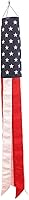 Vista 20 de Otoño Americano Windsock Wind Twister 40" x 6" Briarwood Lane