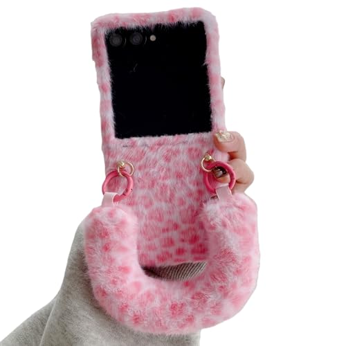 CrazyLemon �K�� Samsung Galaxy Z Flip6 �P�[�X ���킢�� ������� �q���E�� �ӂ�ӂ� �ы� �t�@�[�P�[�X �������� ���X�g�o���h�t�� �T���X�� Z Flip6 �p �~�� �g���� �X�}�z�P�[�X ���^ �y�� �\�t�g TPU 