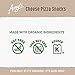 Amy's Frozen Snacks, Cheese Pizza Snacks, Made With Organic Flour and Tomatoes, Microwave Meals, 6.0 Oz