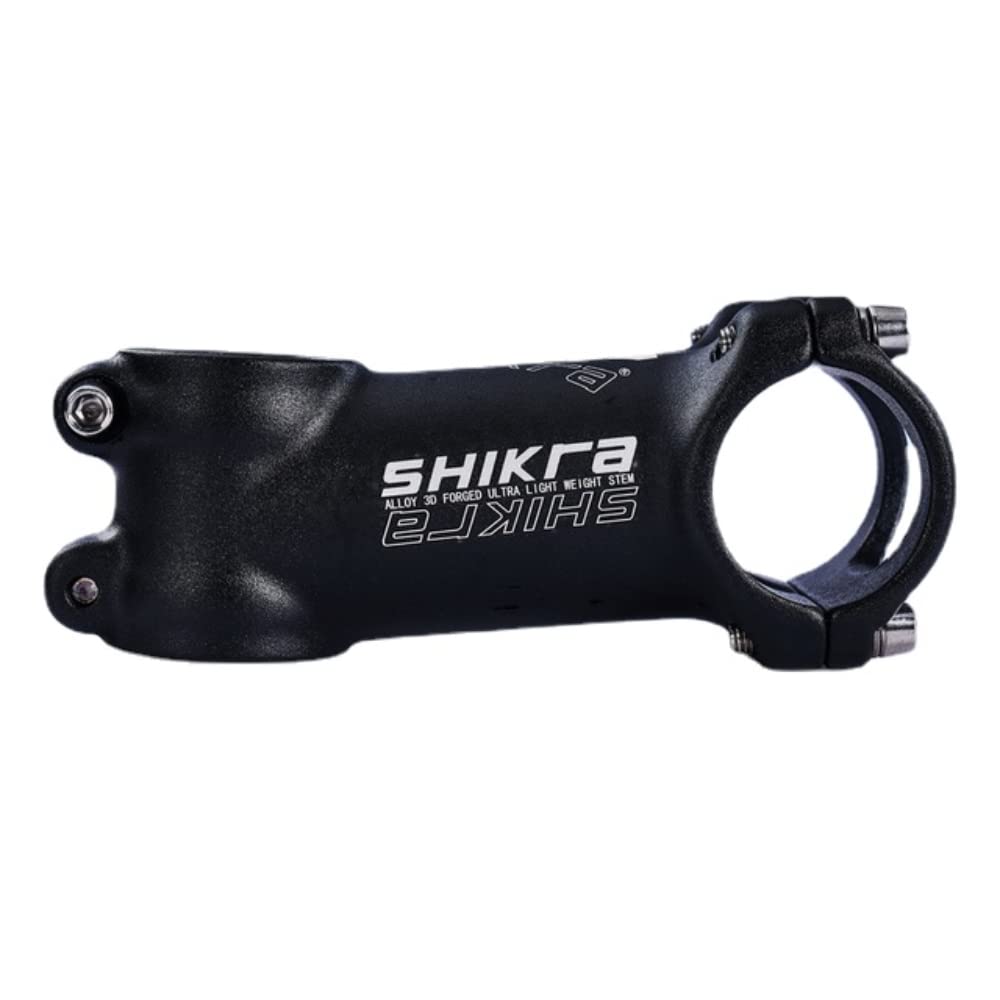 MTB Stem 31.8 Bike Stem 7 Degree 70mm/90mm Bicycle Handlebar Stem Ultralight Aluminum Alloy Mountain Bike Road Bike Stem Bicycle Handlebar Stem (Black,70mm)