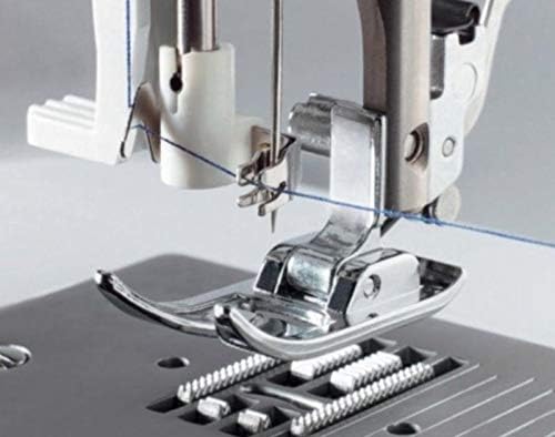 Sewing machine threading path