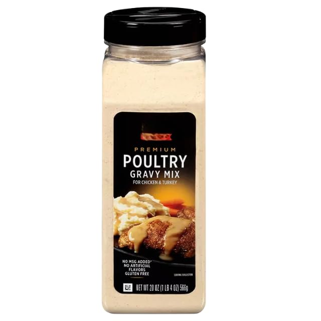 Premium Poultry Gravy Mix, 20 oz (2 Pack)