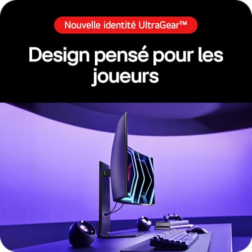 LG Ultragear™ 39GS95QE-B.AEU Ecran PC Gaming 39" - Dalle OLED résolution QHD (3440x1440), 0.03 ms GtG 240Hz, DisplayHDR™ True Black 400, DCI-P3 98.5%, AMD FreeSync Premium Pro, NVIDIA G-Sync