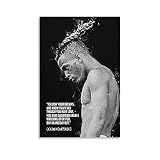 XXXTentacion Poster décoratif sur toile représentant le chanteur de Rap américain XXXTentacion - Décoration murale moderne pour chambre à coucher - 30 x 45 cm