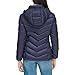 Calvin Klein Women's Light-weight Hooded Puffer Jacket, Classic Blue, Large