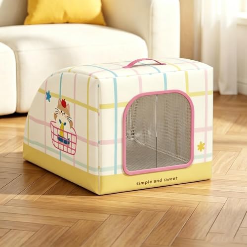 Maison pour chat d'intérieur et extérieur idéale pour le salon, balcon ou jardin