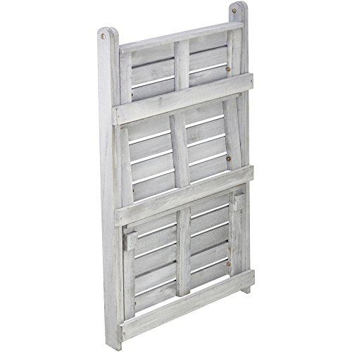 Garden Grow Plant stand tre livelli pieghevole in