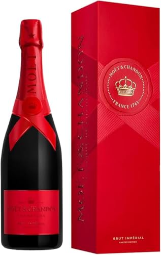 Moët & Chandon Impérial Red Limited Edition Brut Champagner in Geschenkverpackung, 0,75L