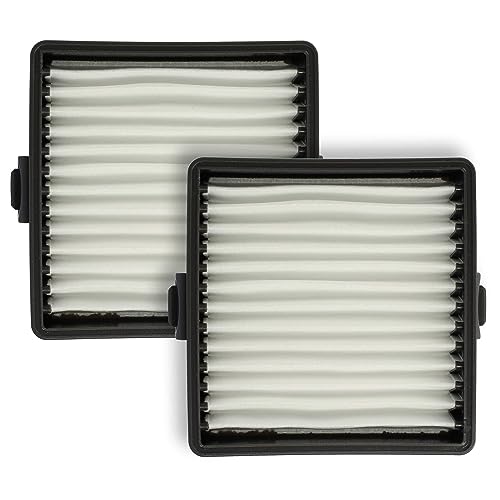 vhbw Lot de 2x filtres plissé plat compatible avec Ryobi One, One Plus, One+ aspirateur sans fil à batterie - Élément filtrant