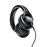 Shure SRH440 Professional Studio Headphones designed for Home and Studio Recording, Black, SRH440-BK