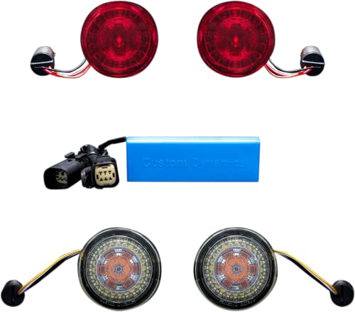 Custom Dynamics Probeam Led Turn Signal Conversion Kit With Smoke Lens Pb-Ss-Kit1 #TOP24