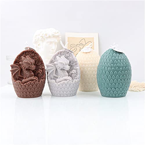 Broken Shell Dinosaur Egg Silicone Candle Soap Mold Fondant Chocolate Candy Mould Cake Decorating Tool Epoxy Resin Plaster Polymer Clay Mould #TOP5