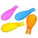 Cosmos Pack of 4 Assorted Colors Rabbit Shape Silicone Tea Bag Holder Clip for Cup Mug