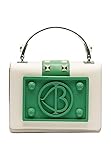 bagghy borse outlet  Bagghy Borsa A Mano Minibag Con Logo In Gomma B3GH6010 Verde
