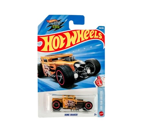 Hot Wheels Bone Shaker Red Fan Driven